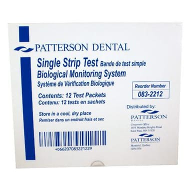 Patterson® Biological Monitoring System, Test Kits