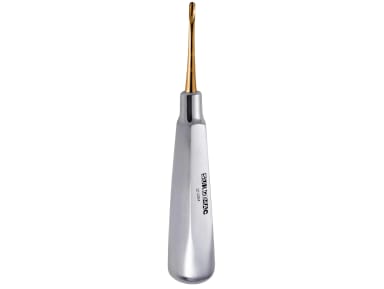 SurgiMac Air Series #301 Apical Elevator, Straight, Gold (TiN) Tips, Surgical Instruments, 1/Pk