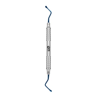 Small, Surgical Serrated Curette