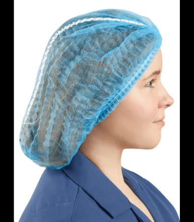 SurgiMac MacSafe Bouffant Cap 21", Blue, 1000/Case