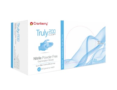 Cranberry Truly 200 LDP Nitrile Exam Gloves