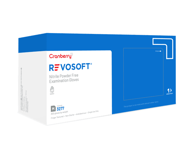 Cranberry Revosoft Nitrile Gloves | DPS
