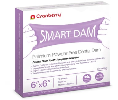 Cranberry Smart Dam Non-Latex