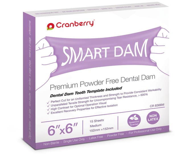 Cranberry Smart Dam Non-Latex