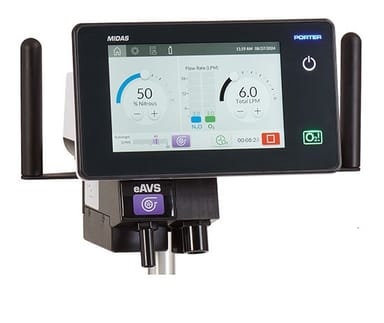 Porter Midas™ Digital Touchscreen Flowmeter 
