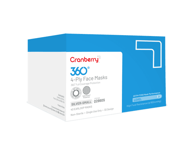 Cranberry 360 Face Masks