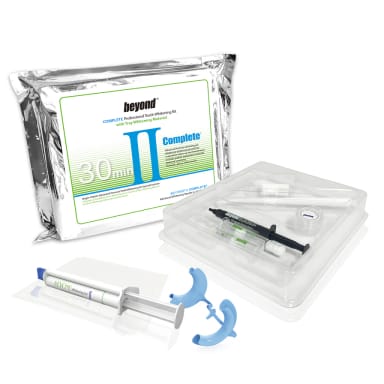 BEYOND COMPLETE Professional Teeth Whitening Kit with Tray Whitening Material