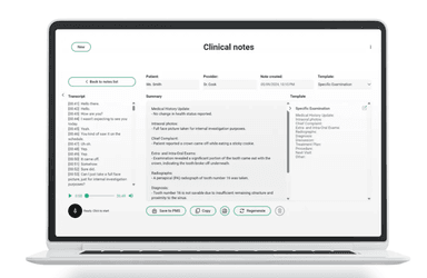 Denti.AI Voice Perio & AI Scribe