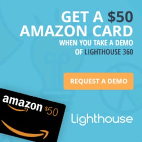 Amazon Card from Lighthouse 360 Promo
