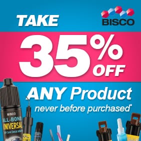 35% OFF BISCO RESTORATIVE MATERIALS Promo