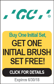 Buy 1 Initial Set, Get 1 Initial Brush Set Free! Promo