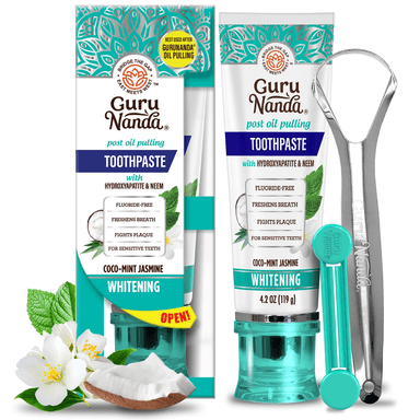 Fluoride Free Whitening Toothpaste with Hydroxyapatite 