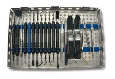 Dr. Nasseh Endodontic Microsurgery set, 18 instruments