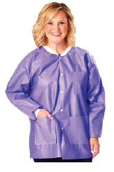 Patterson® Premium Lab Jackets, 10/Pkg
