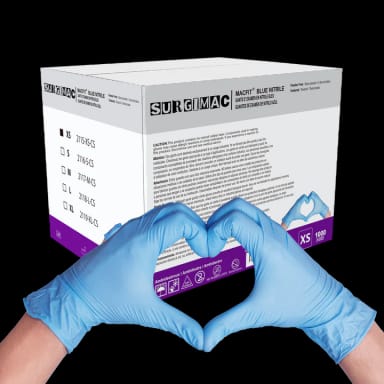 SurgiMac MacFit Nitrile Exam Gloves