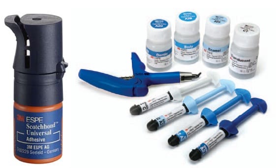Filtek Supreme Ultra and Scotchbond Universal