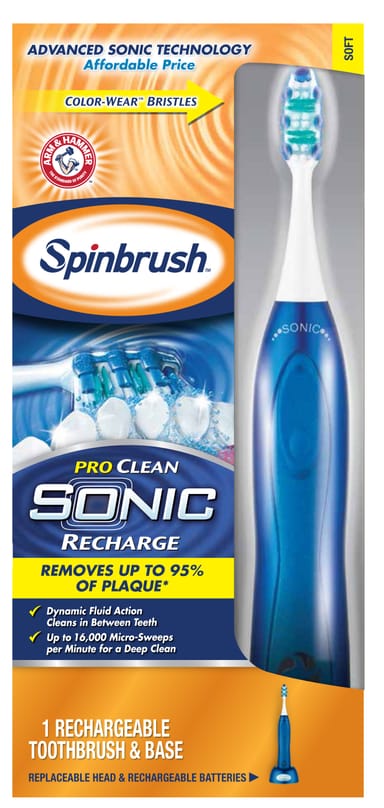 ARM & HAMMER Spinbrush PROCLEAN SONIC Recharge