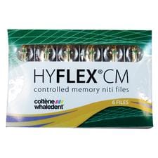 HyFlex CM Controlled Memory NiTi Files - 25 mm, 6/Pkg - Taper/Size: 04/20