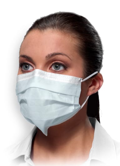 Crosstex Isofluid FogFree Earloop with SecureFit Technology
