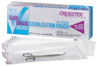 Crosstex SureCheck Sterilization Pouches