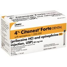 4% Citanest Forte DENTAL