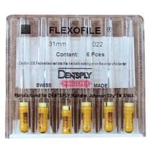 FlexoFile Files - 31 mm, 6/Pkg - Assorted Colors, Sizes 12-37
