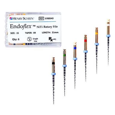 Endoflex NiTi Rotary Files