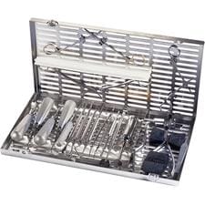 IMS Signature Series® Oral Surgery Cassettes- 8" x 14.5" x 1.25" - Blue