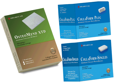 Impladent Ltds Collagen Membranes