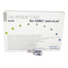 IPS e.max® CAD Blocks - LT (Low Translucency), Size I12, 5/Pkg - Shade A1