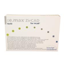 IPS e.max® ZirCAD Colour Blocks - Refill, Size B40 - Shade MO 1, 3/Pkg
