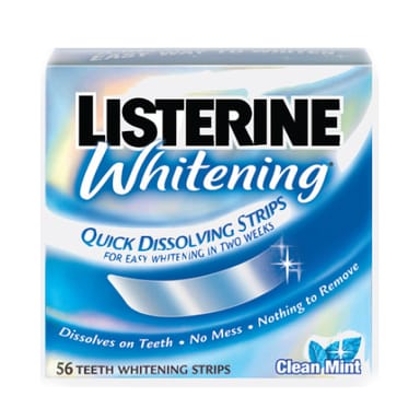 Listerine Whitening Quick Dissolving Strips