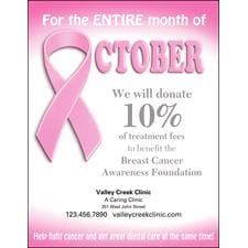 Community Event Flyers - Breast Cancer Awareness Flyer