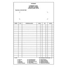 Ledger Cards, Nonpersonalized, 500/Pkg - Fold-A-Log