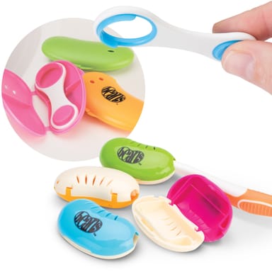 Beans Toothbrush Covers and Tongue Cleaners