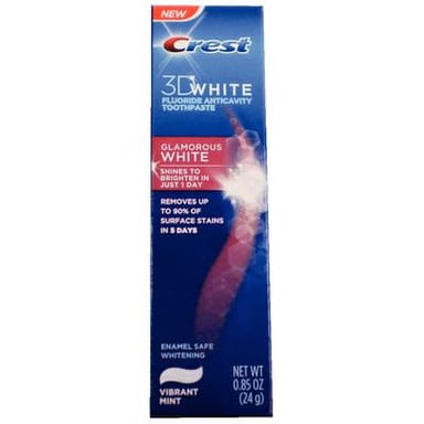 Crest® 3D White Luxe Glamorous White Toothpaste - 4.1 oz, 24/Pkg