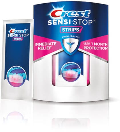 Crest Sensi-Stop Strips