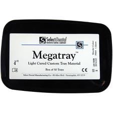 Megatray- Light Cure Tray Material, 2 mm, 50/Box - 2 mm Pink