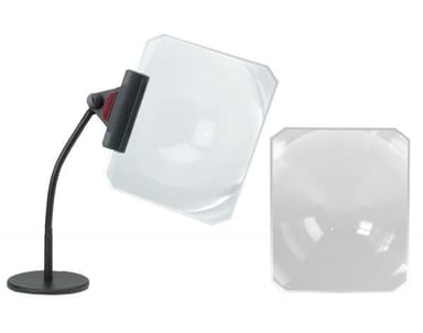 Task-Vision Fresnel Lens Page Magnifier and Stand